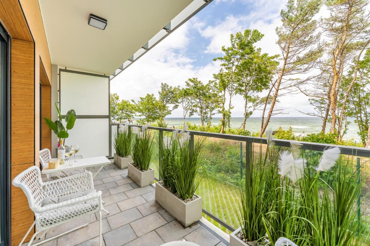 Apartament Baltic View 21 Z Widokiem Na Morze Ustronie Morskie Exteriér fotografie